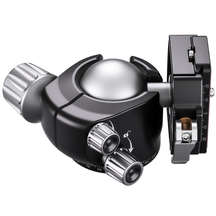 Leofoto LQ-365C Mr.Q Series 5 Section Carbon Fibre Tripod with LH-47LR (Lever Release) Ball Head