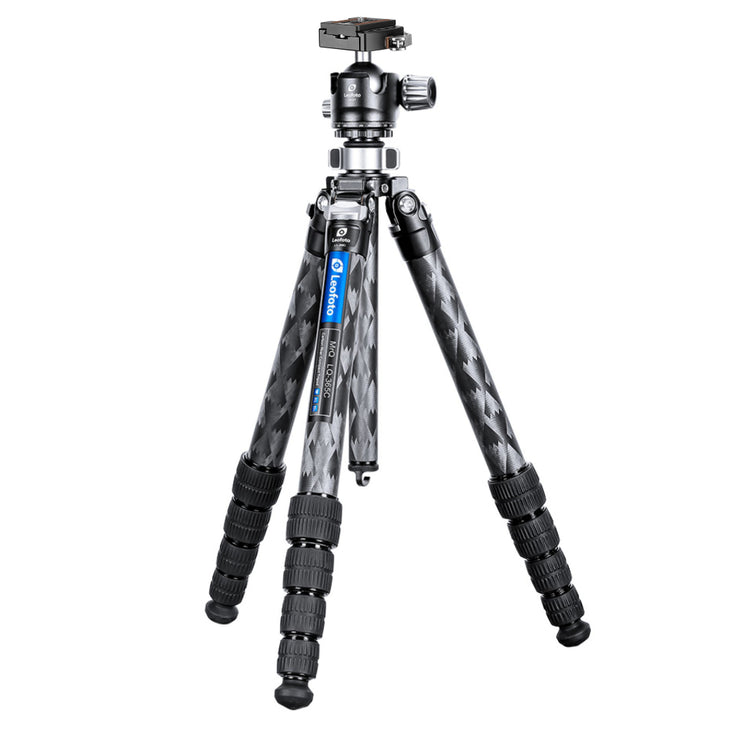 Leofoto LQ-365C Mr.Q Series 5 Section Carbon Fibre Tripod with LH-47LR (Lever Release) Ball Head