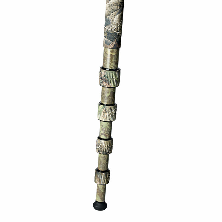 Leofoto LS-365CEX Ranger Levelling Base Series 5 Section Carbon Fibre Tripod - Camouflage