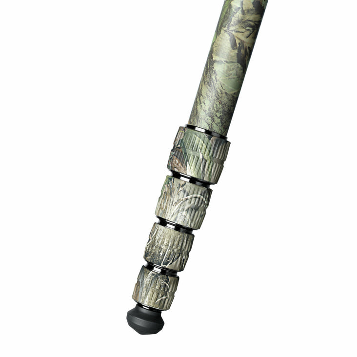 Leofoto LS-365CEX Ranger Levelling Base Series 5 Section Carbon Fibre Tripod - Camouflage