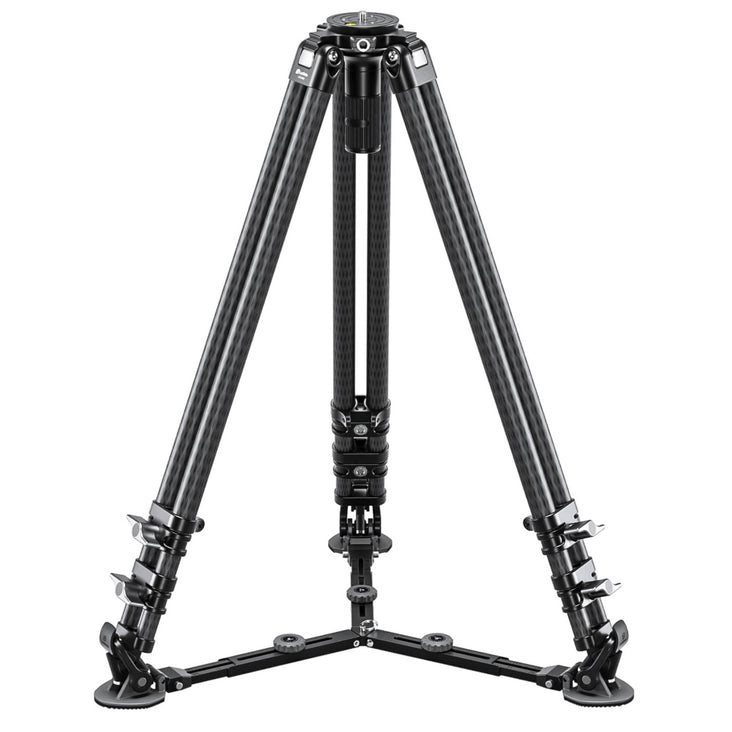 Leofoto LVC-193C Cinematic Video Series 3 Section Tripod with BV-10 Video Head