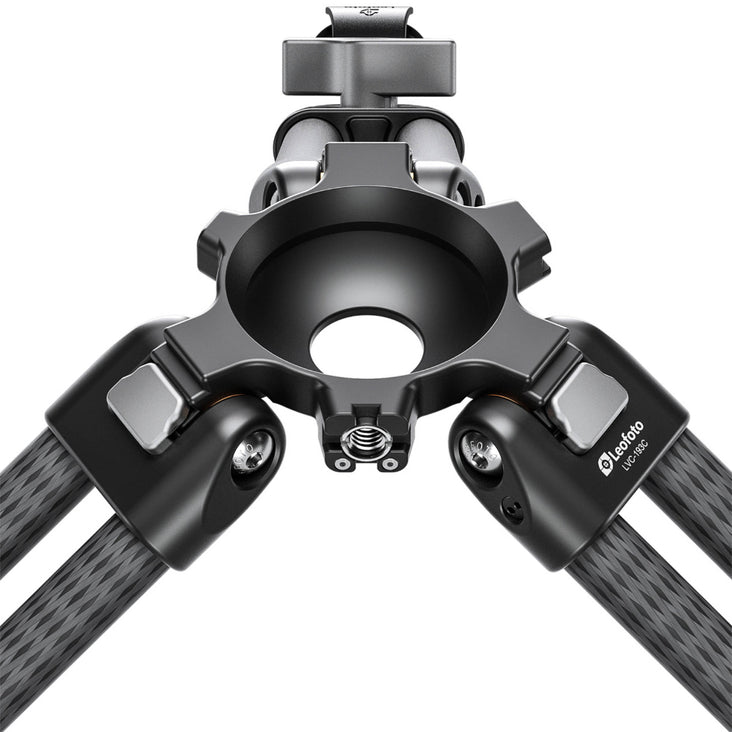Leofoto LVC-193C Cinematic Video Series 3 Section Tripod with BV-10 Video Head