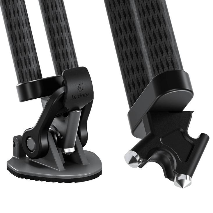 Leofoto LVC-193C Cinematic Video Series 3 Section Tripod with BV-10 Video Head