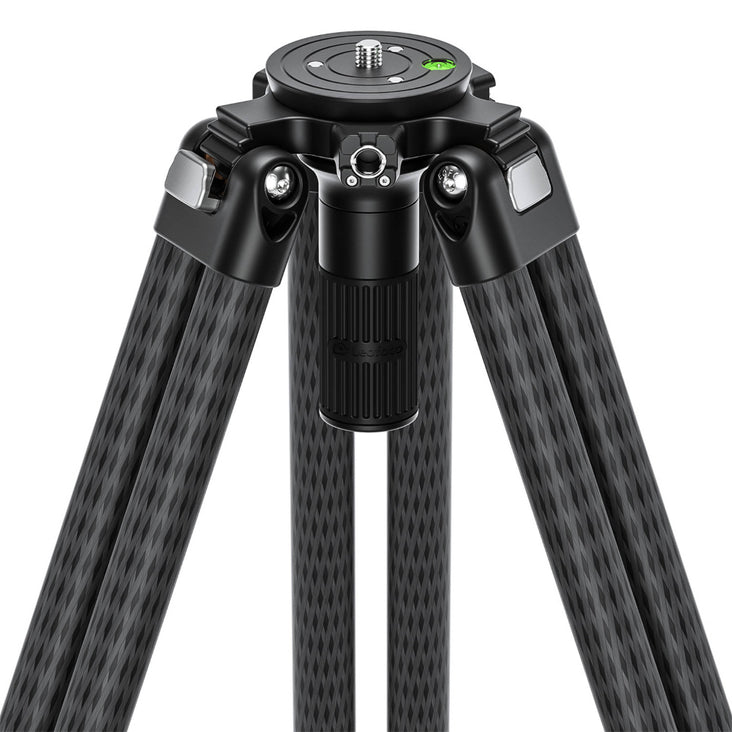 Leofoto LVC-193C Cinematic Video Series 3 Section Tripod with BV-10 Video Head
