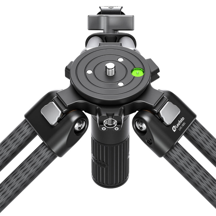 Leofoto LVC-193C Cinematic Video Series 3 Section Tripod with BV-10 Video Head