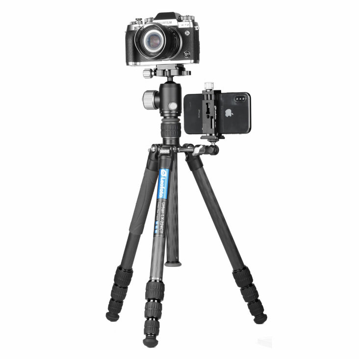 Leofoto LX-224CT Urban Series 4 Section Carbon Fibre Tripod with XB-32Q Ball Head