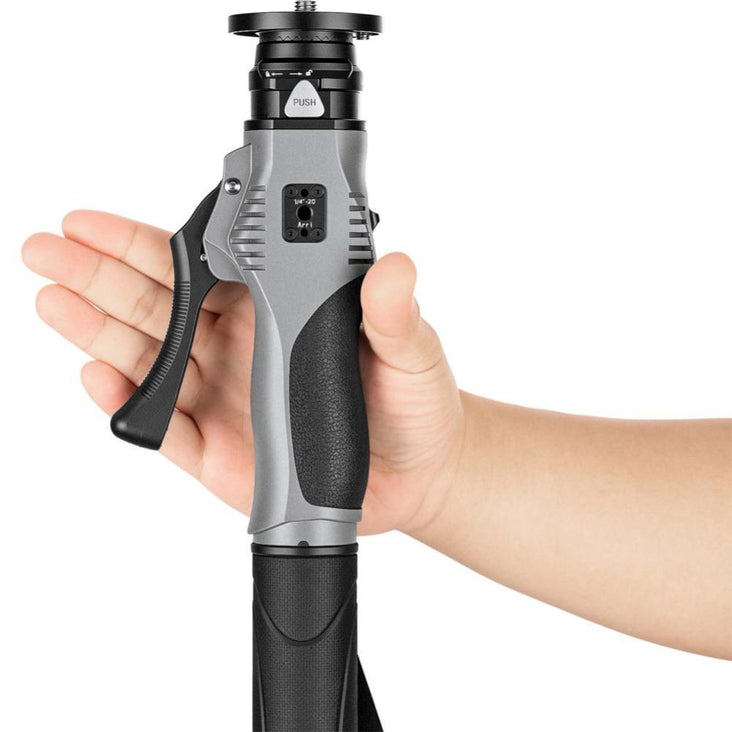 Leofoto MF-363C One-Click Height-Adjustable Carbon Fibre Monopod