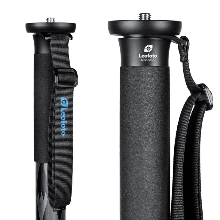 Leofoto MPQ-325C Carbon Fibre Monopod - Black