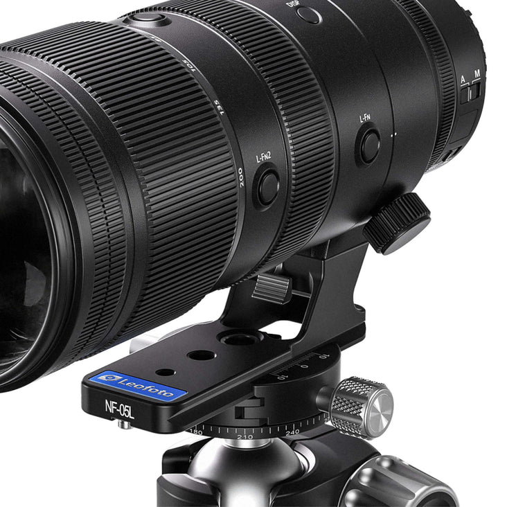 Leofoto NF-05L Arca Lens Foot for Nikon Telephoto and Zoom Lenses