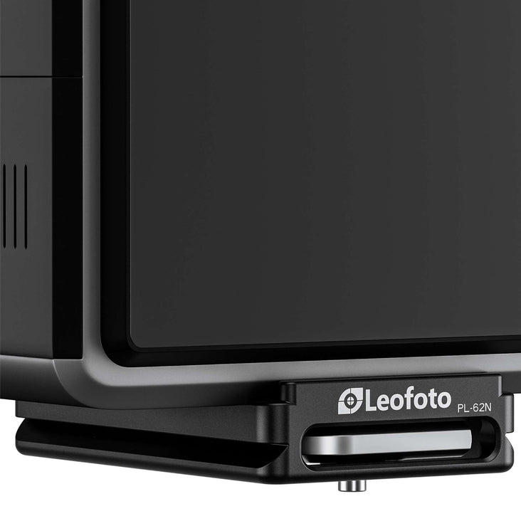 Leofoto PL-62N 62mm Arca-Swiss Style Plate with Anti-Twist Flange
