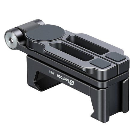 Leofoto PS-2 Black Folding Phone Stand with Arca Swiss Foot - Black
