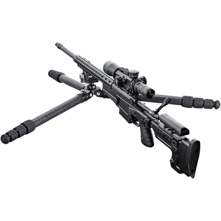 Leofoto SA-324CL Rifle Series Carbon Fibre Long Leg 4 Section Tripod with MA-30 Ball Head