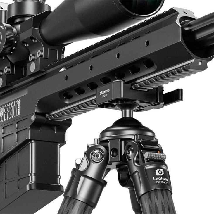 Leofoto ST-323CX Carbon Fibre Outdoors Tripod with Integrated Lever-Control Ballhead