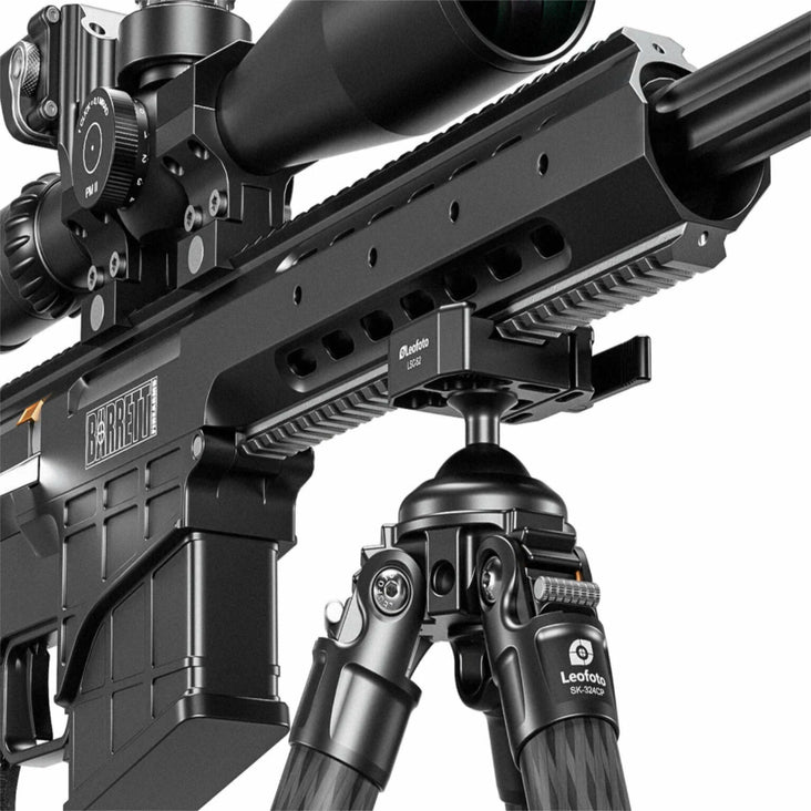 Leofoto ST-324CX Carbon Fibre Outdoors Tripod with Integrated Lever-Control Ballhead