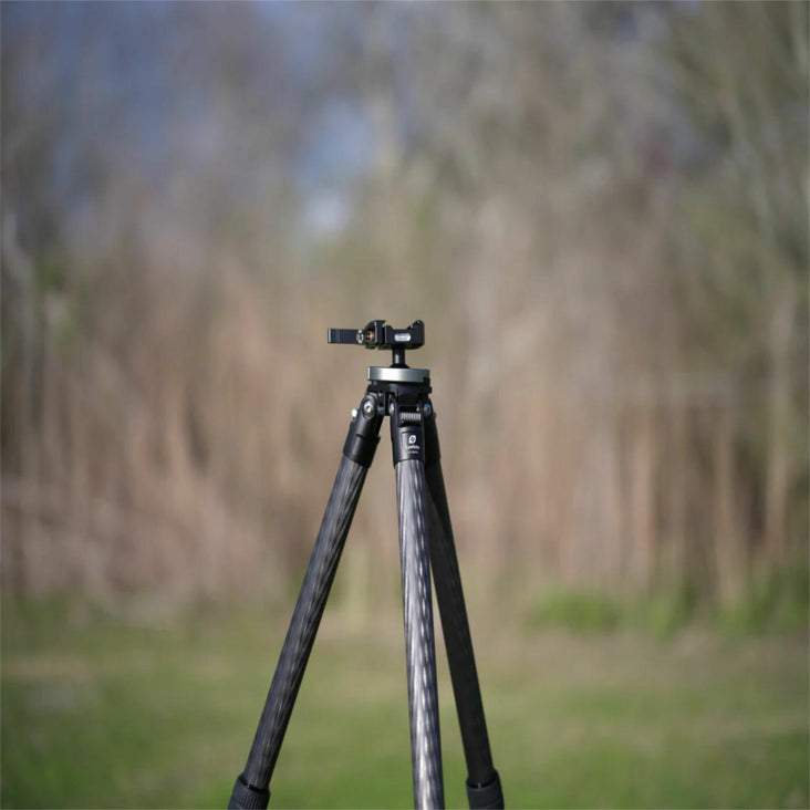 Leofoto ST-324CX Carbon Fibre Outdoors Tripod with Integrated Lever-Control Ballhead