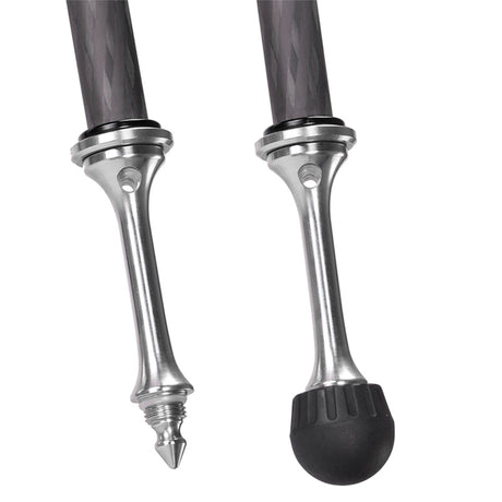 Leofoto TFS 113mm 3/8 Tripod Replacement Foot Spikes with Rubber Cap