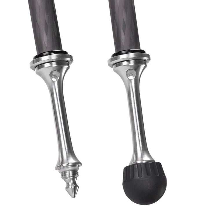 Leofoto TFS 113mm 3/8 Tripod Replacement Foot Spikes with Rubber Cap