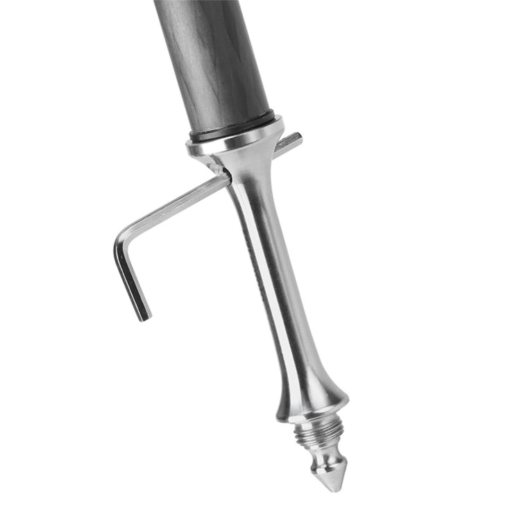 Leofoto TFS 113mm 3/8 Tripod Replacement Foot Spikes with Rubber Cap