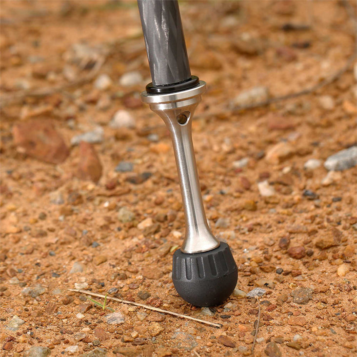 Leofoto TFS 113mm 3/8 Tripod Replacement Foot Spikes with Rubber Cap