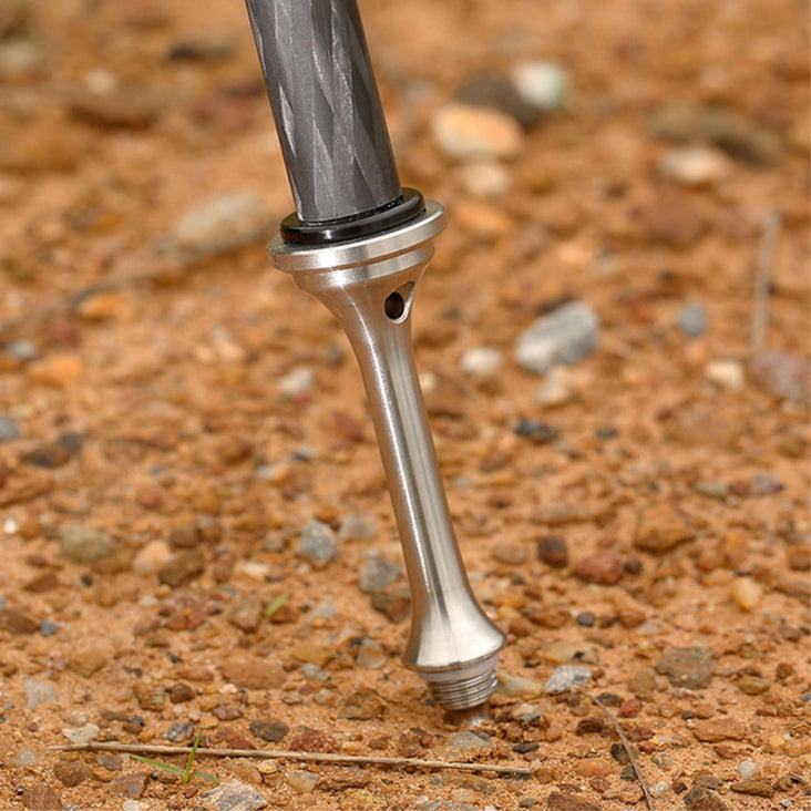 Leofoto TFS 113mm 3/8 Tripod Replacement Foot Spikes with Rubber Cap