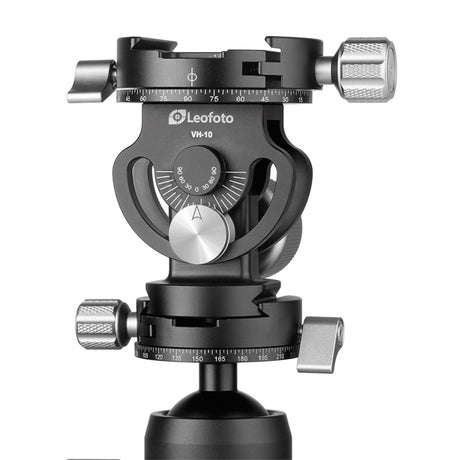 Leofoto VH-10 2-Way Monopod Head with Panning Clamp and BPL-50N Plate