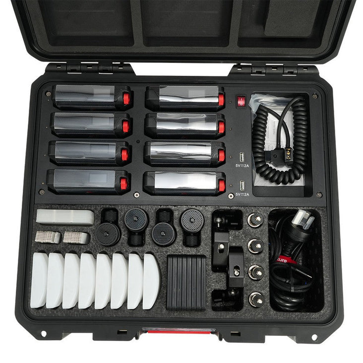 Aputure MC Pro RGB 8 Light Kit With Charging Case