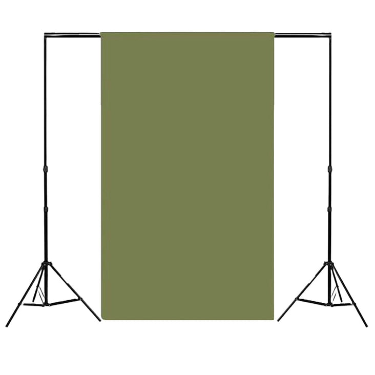 Military Green Paper Roll Photography Studio Backdrop Half Width (1.36 X 10m)