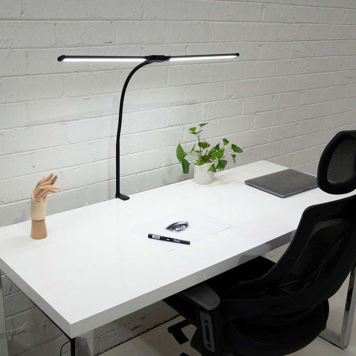 Spectrum 15" 'MINI ALLURELITE' LED Duo Lighting Kit Tabletop Lighting Kit - Black