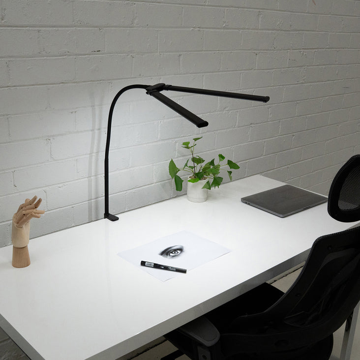 Spectrum 15" 'MINI ALLURELITE' LED Duo Lighting Kit Tabletop Lighting Kit - Black