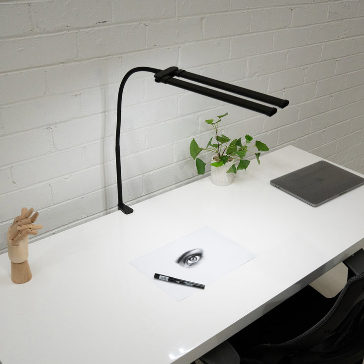 Spectrum 15" 'MINI ALLURELITE' LED Duo Lighting Kit Tabletop Lighting Kit - Black