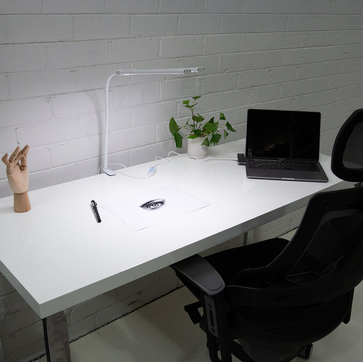 Spectrum 12" 'MINI ALLURELITE' LED Duo Lighting Kit Tabletop Lighting Kit - White
