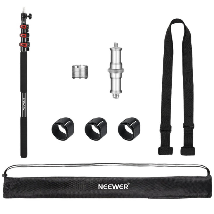 Neewer 230cm Boom Pole Stand with Screw Mount (5kg Weight Capacity)