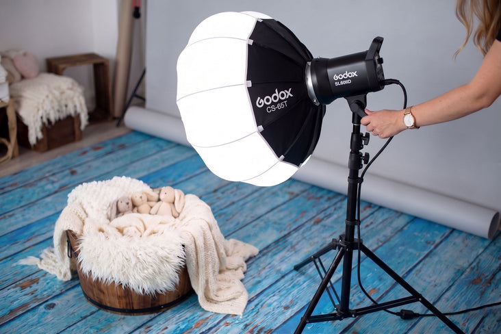 Newborn & Portrait Photography Studio Continuous LED Lighting Kit