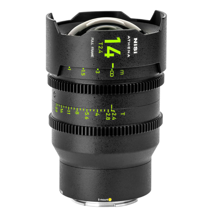 NiSi 14mm ATHENA Prime Full Frame Cinema Lens T2.4 (No Drop In Filter)