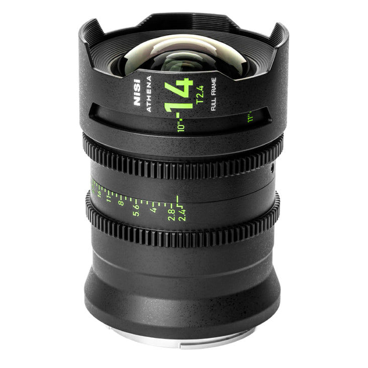 NiSi 14mm ATHENA Prime Full Frame Cinema Lens T2.4 (No Drop In Filter)