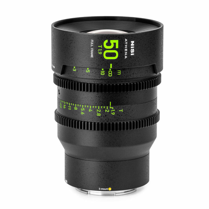 NiSi 50mm ATHENA Prime Full Frame Cinema Lens T1.9 (No Drop In Filter)