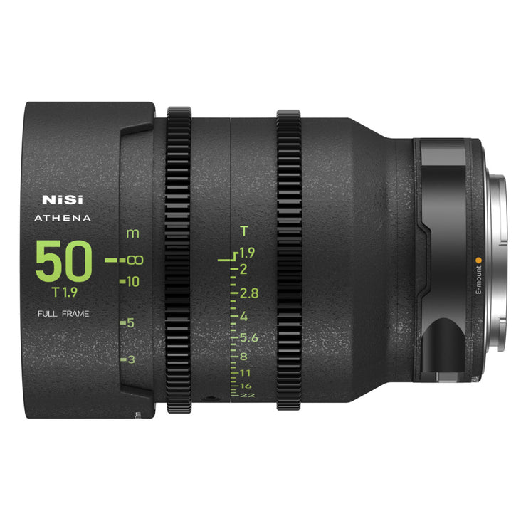 NiSi 50mm ATHENA Prime Full Frame Cinema Lens T1.9