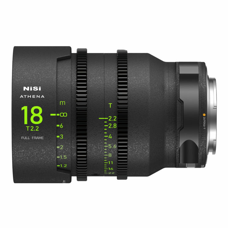 NiSi ATHENA Prime Full Frame Cinema Lens Master Kit with 8 Lenses (14mm, 18mm, 25mm, 35mm, 40mm, 50mm, 85mm, 135mm)