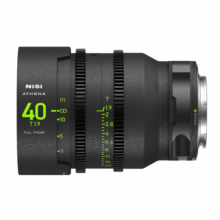 NiSi ATHENA Prime Full Frame Cinema Lens Master Kit with 8 Lenses (14mm, 18mm, 25mm, 35mm, 40mm, 50mm, 85mm, 135mm)