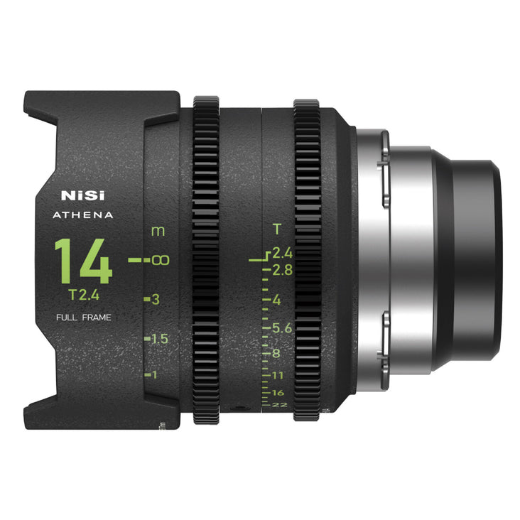 NiSi ATHENA Prime Full Frame Cinema Lens Master Kit with 8 Lenses (14mm, 18mm, 25mm, 35mm, 40mm, 50mm, 85mm, 135mm)