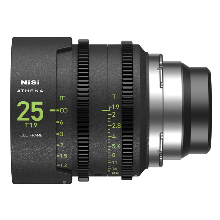NiSi ATHENA Prime Full Frame Cinema Lens Master Kit with 8 Lenses (14mm, 18mm, 25mm, 35mm, 40mm, 50mm, 85mm, 135mm)
