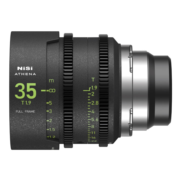 NiSi ATHENA Prime Full Frame Cinema Lens Master Kit with 8 Lenses (14mm, 18mm, 25mm, 35mm, 40mm, 50mm, 85mm, 135mm)