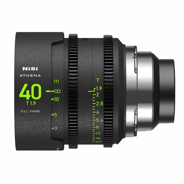NiSi ATHENA Prime Full Frame Cinema Lens Master Kit with 8 Lenses (14mm, 18mm, 25mm, 35mm, 40mm, 50mm, 85mm, 135mm)