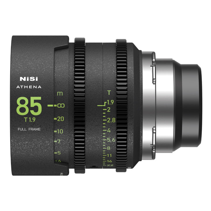 NiSi ATHENA Prime Full Frame Cinema Lens Master Kit with 8 Lenses (14mm, 18mm, 25mm, 35mm, 40mm, 50mm, 85mm, 135mm)