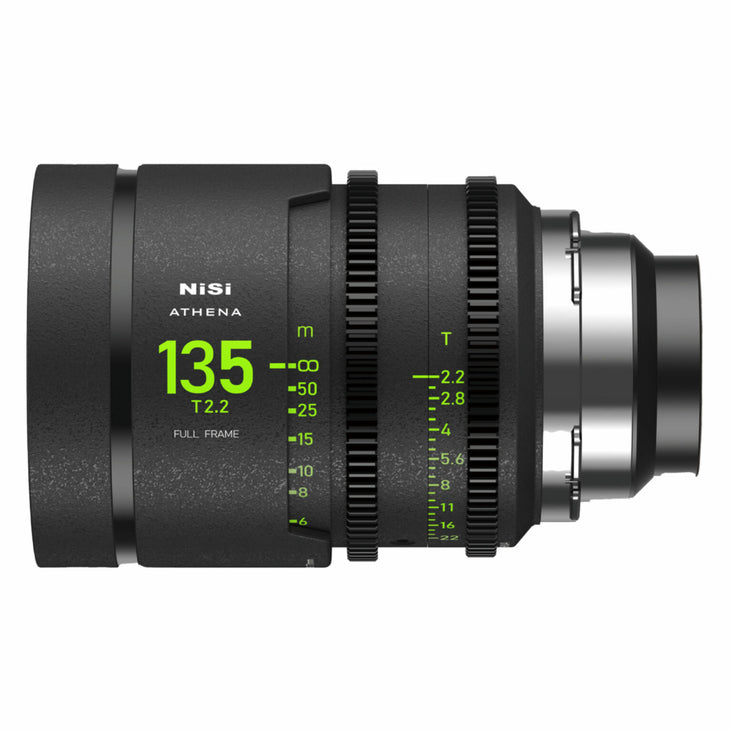 NiSi ATHENA Prime Full Frame Cinema Lens Master Kit with 8 Lenses (14mm, 18mm, 25mm, 35mm, 40mm, 50mm, 85mm, 135mm)