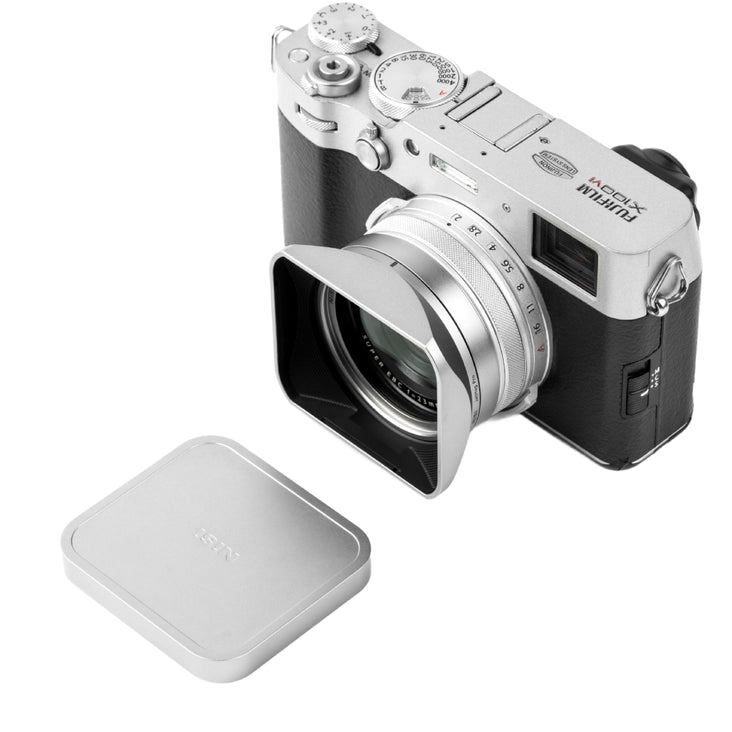 NiSi JetMag Pro Lens Hood Kit for Fujifilm X100 Series (Silver)