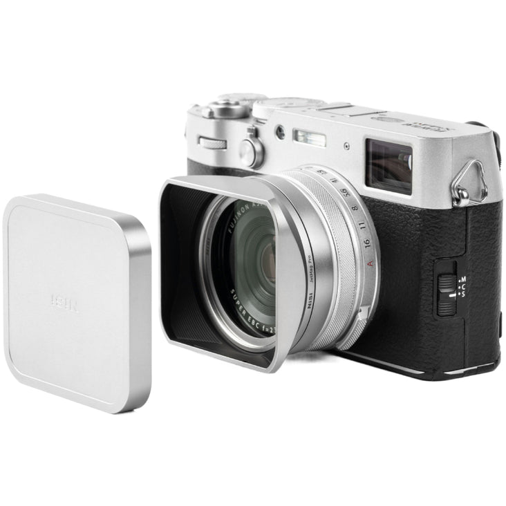 NiSi JetMag Pro Lens Hood Kit for Fujifilm X100 Series (Silver)