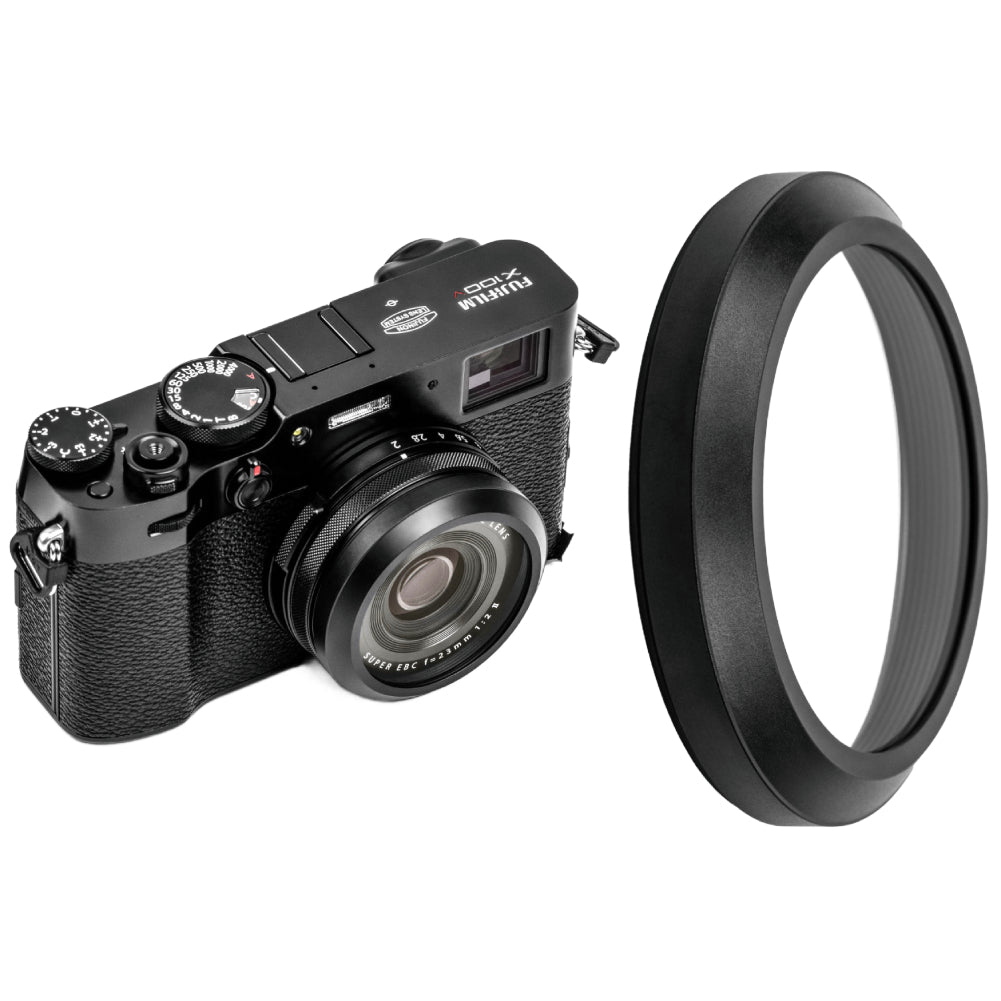 Haoge Fuji X100 Filter Adapter Fuji Camera Haoge 49mm Filter