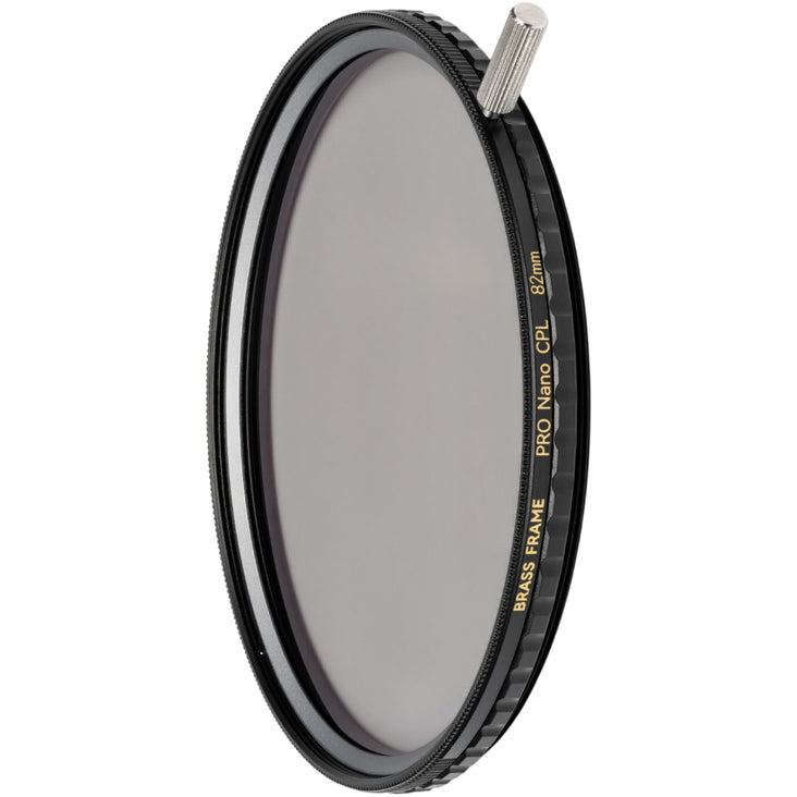 NiSi True Colour Pro Nano CPL Circular Polarising Filter (Brass Frame)
