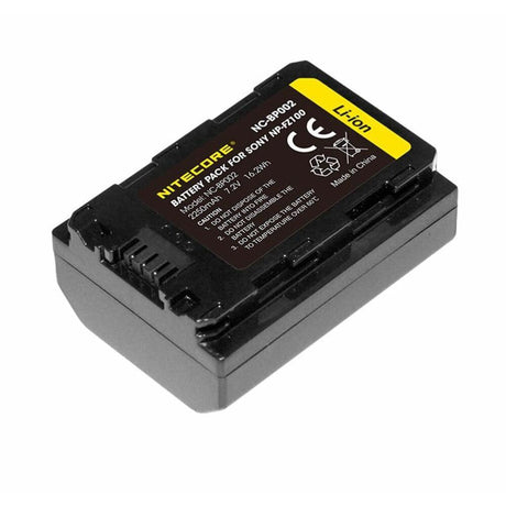 NITECORE NP-FZ100 Battery Compatible with Sony Cameras